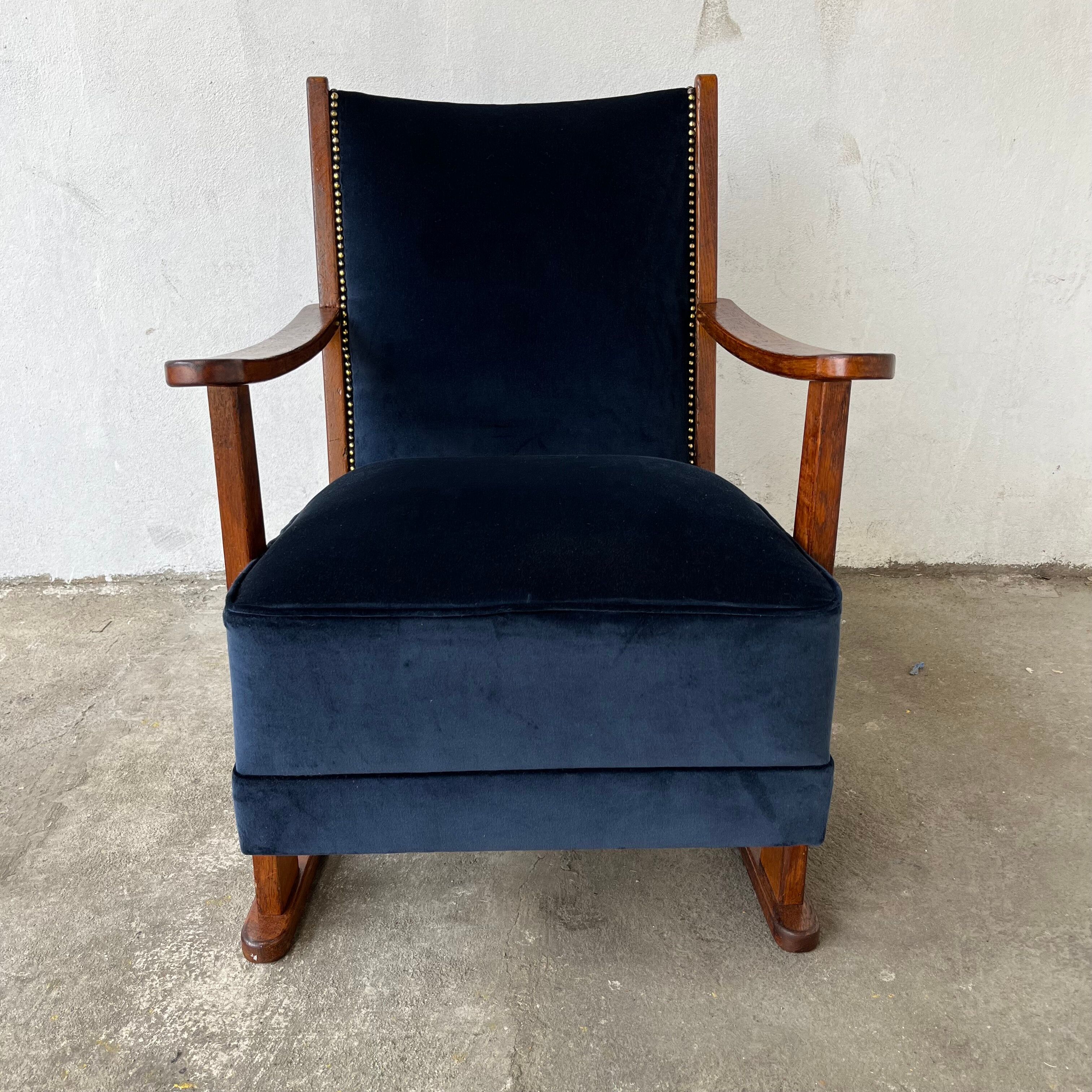 Paire de fauteuils années 40