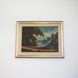 Oil painting on canvas, Francis Torry Brescia, 1977