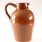 Pitcher in glazed stoneware
