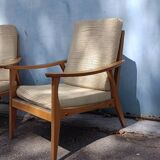 Pair of Scandinavian armchairs