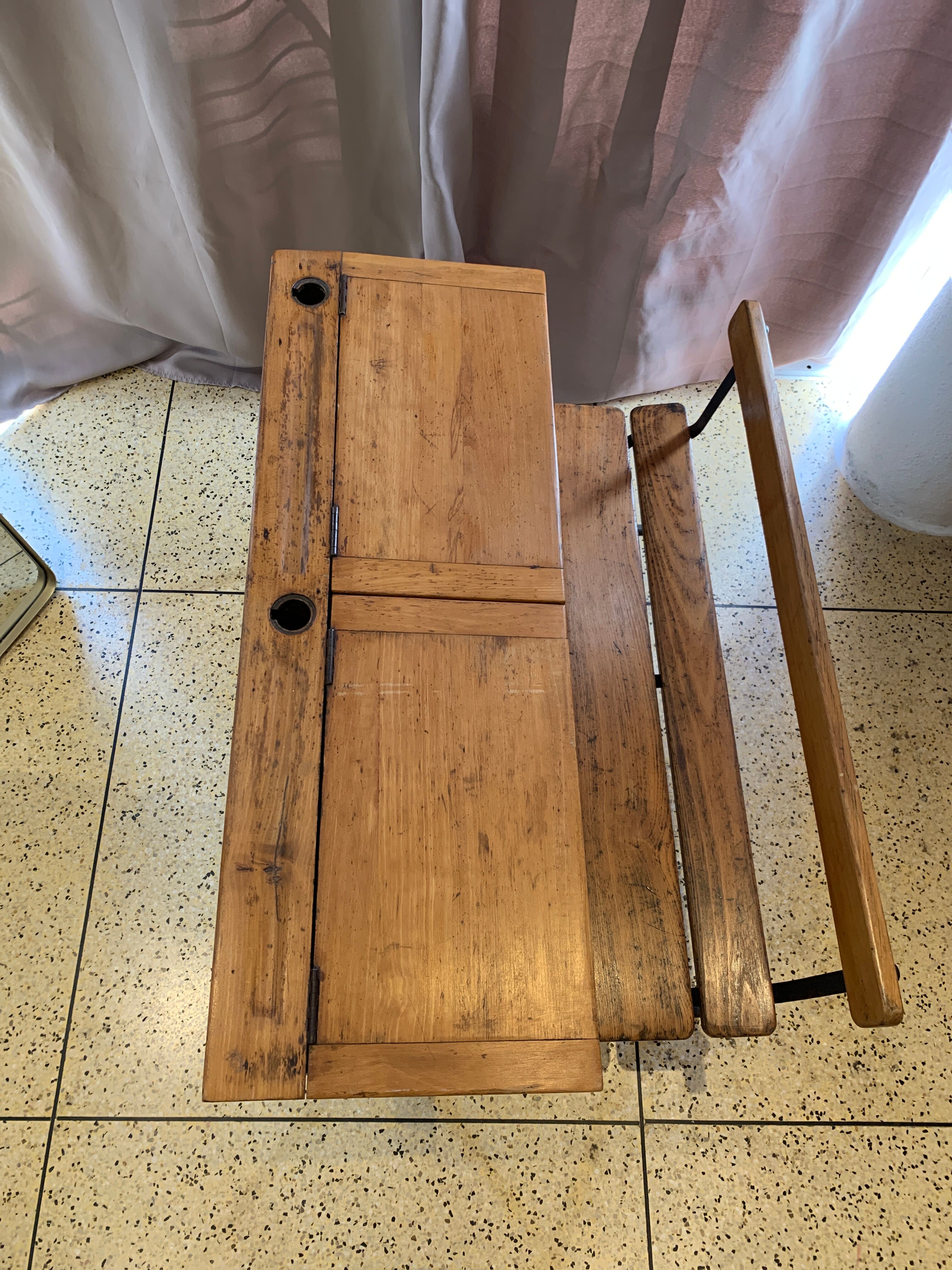 Double schoolboy desk