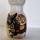 Vase en céramique espagne talavera