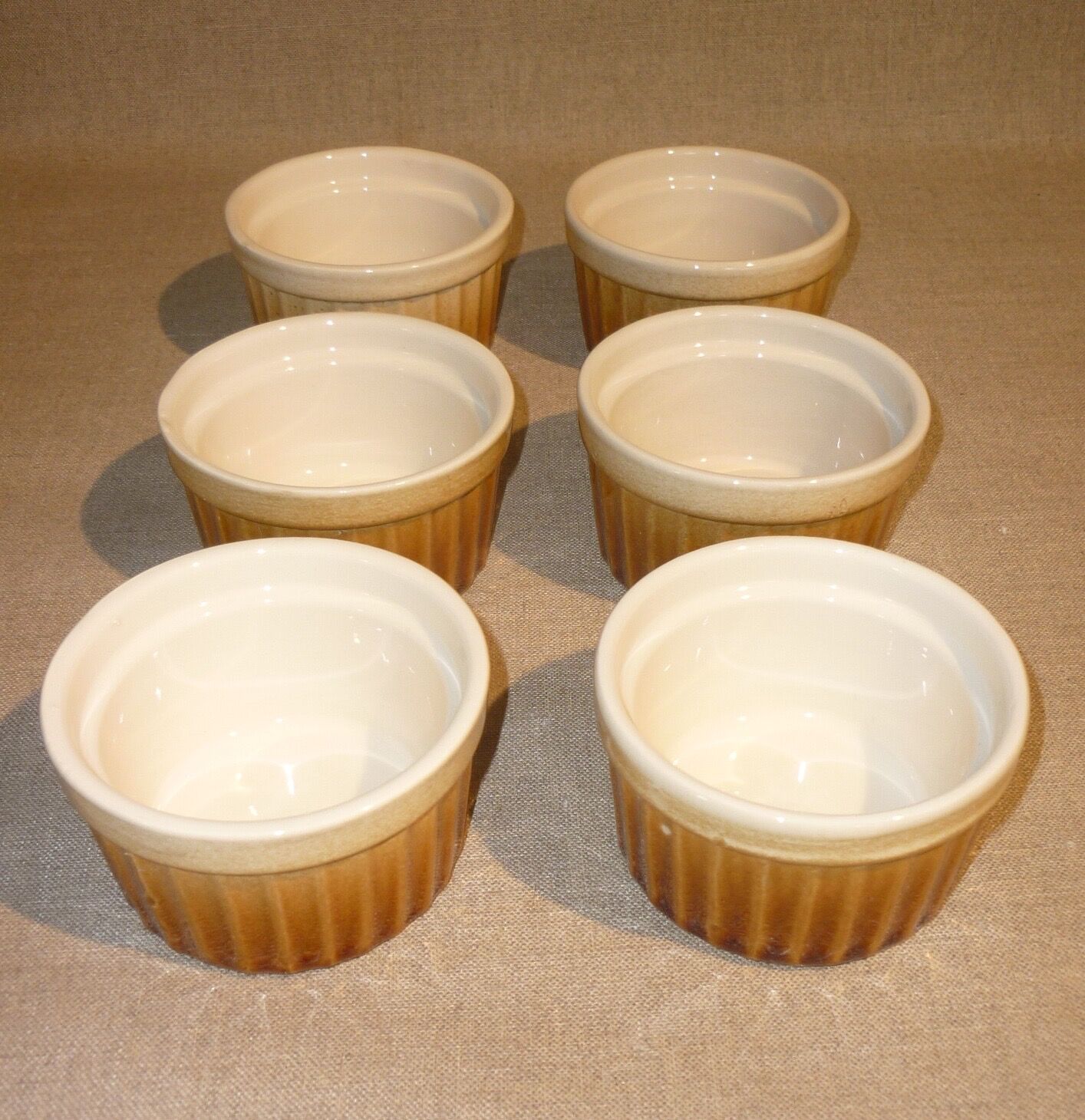 Set of 6 vintage ramekins