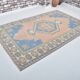 Anatolian floral patterned Oushak rug, reference 3571