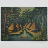 Oil on canvas signed s.demouk