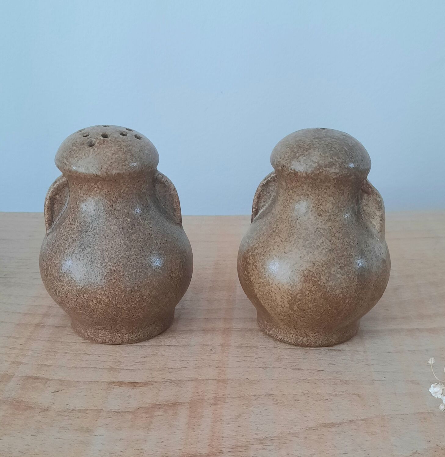 Stoneware pepper shaker