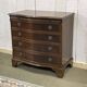 English mahogany commode from the 1950s.