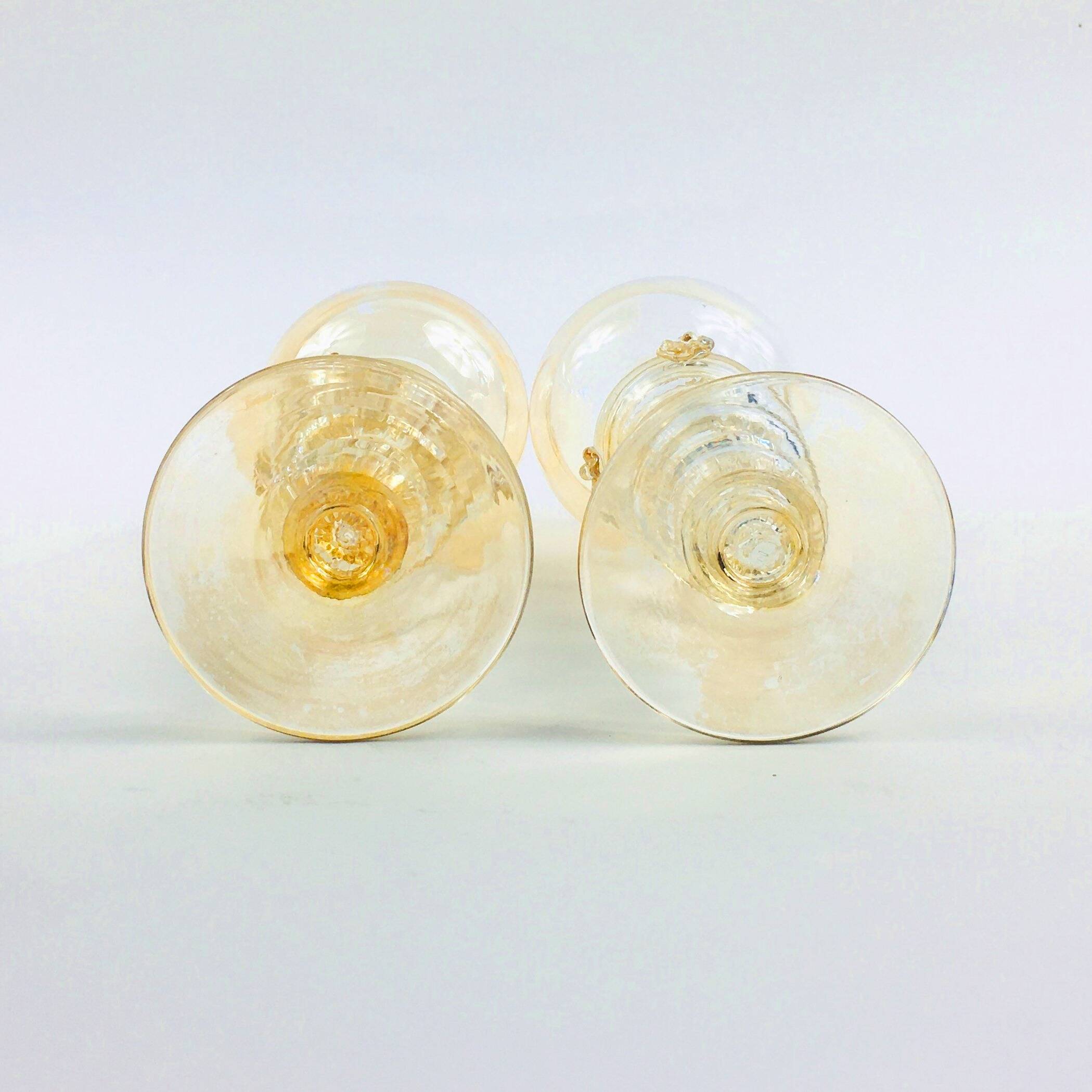 Hand Blown Glass Wine Glasses from Roemer, Germany, 1900s