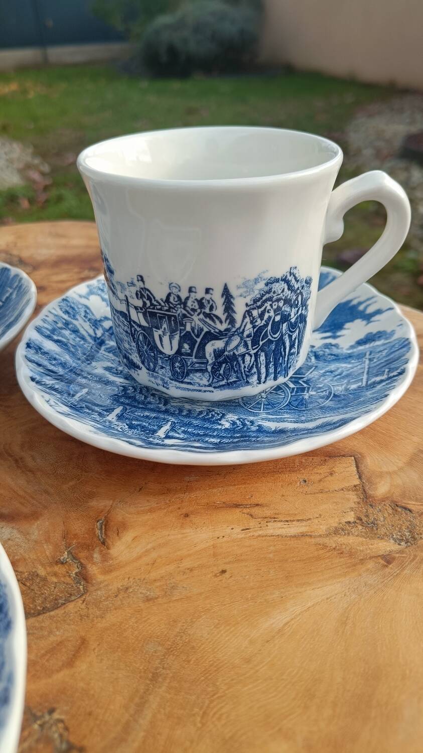 Royal Wessex England porcelain cups