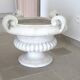 Paolo Marioni coupe / table foot / decoration / container with silk ferns