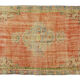 Anatolian handmade vintage rug 230 cm x 136 cm