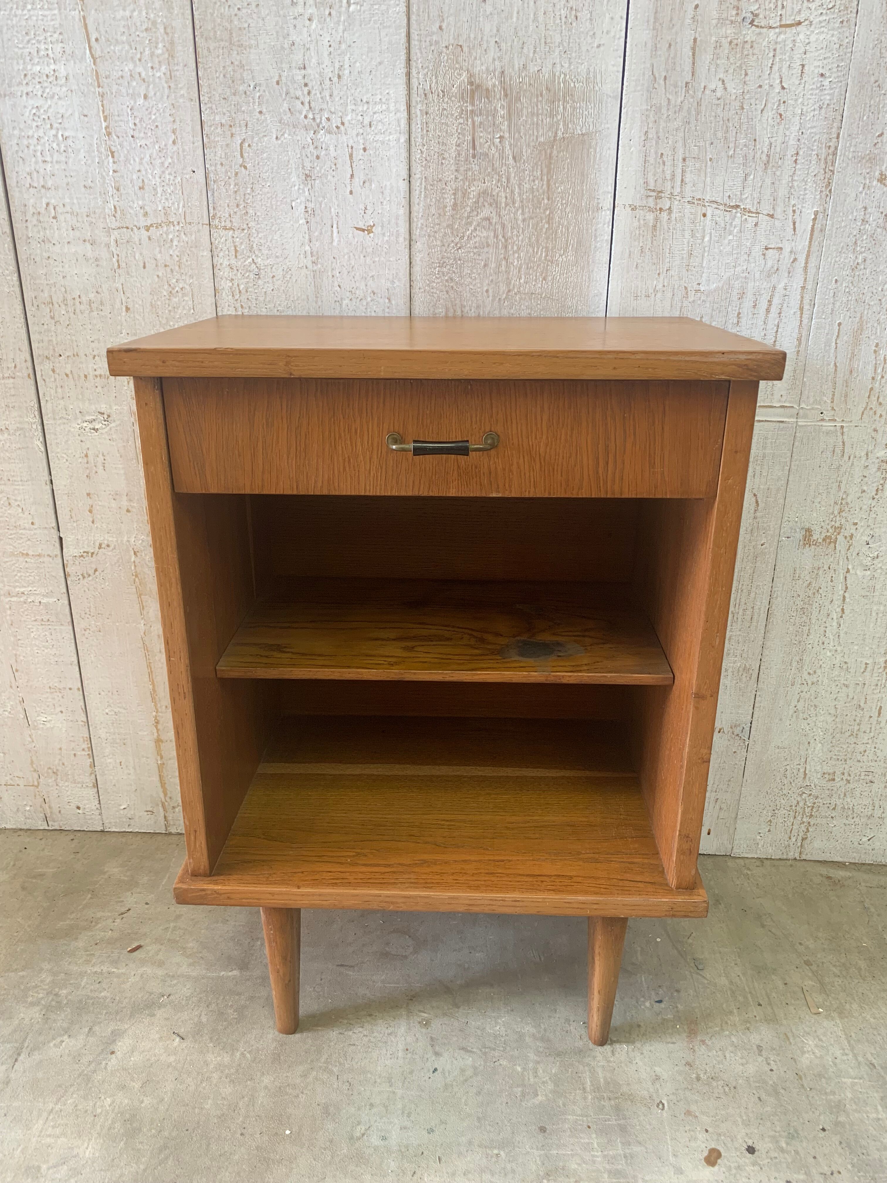 Vintage bedside table