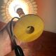 Elegant small table lamp in natural pine – 1980s