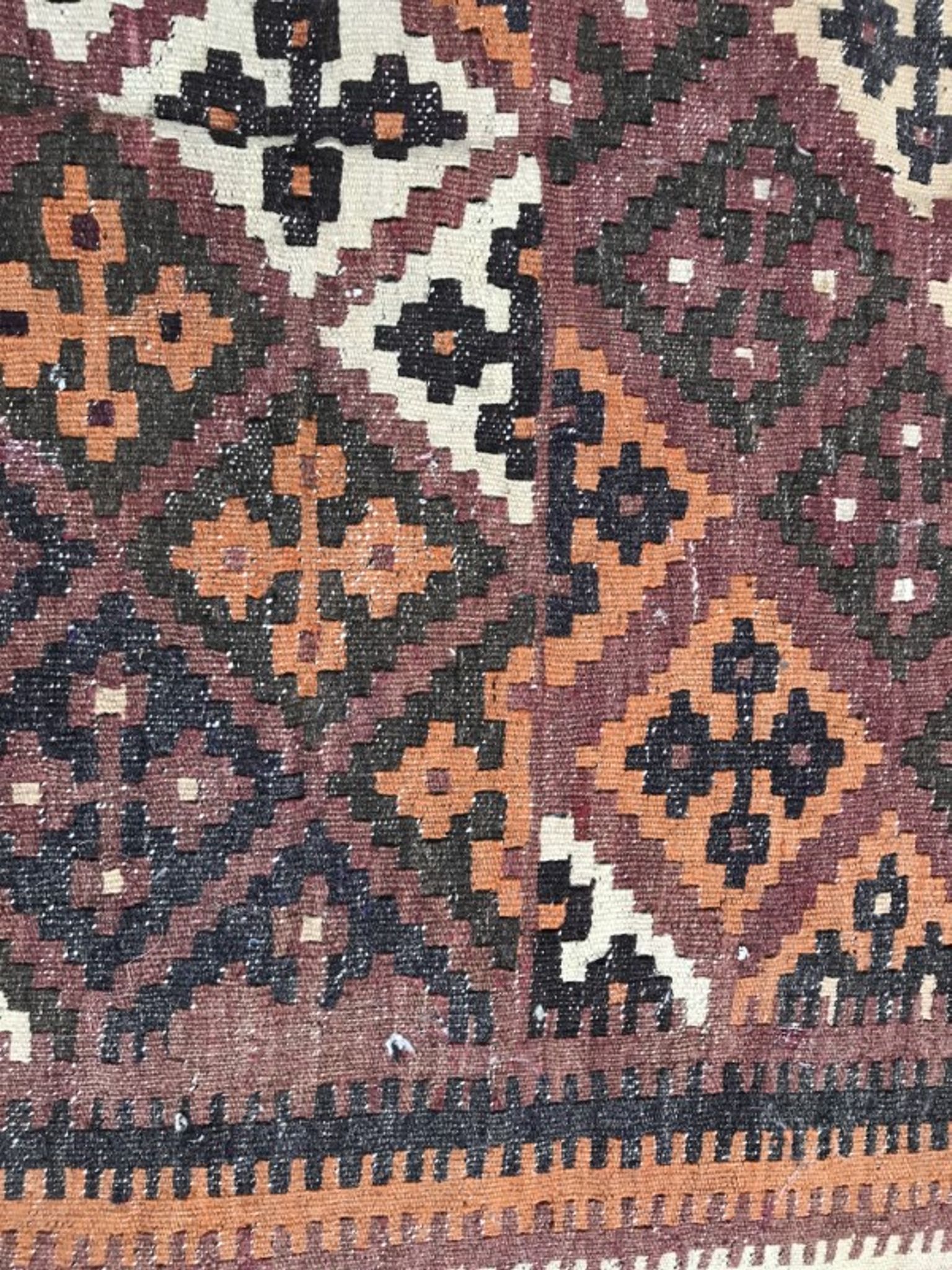 Kilim persian ghashghai woven hand 131 x 246 cm