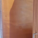 Commode en bois vernis, années 80