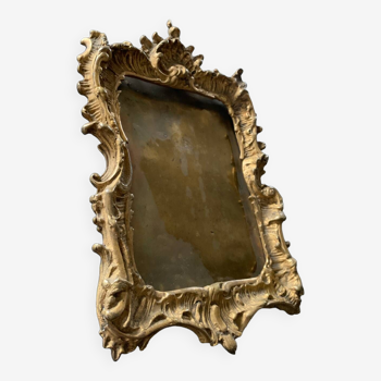 Louis xv wall photo frame in gilded bronze