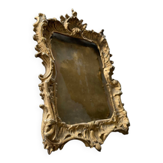 Louis xv wall photo frame in gilded bronze