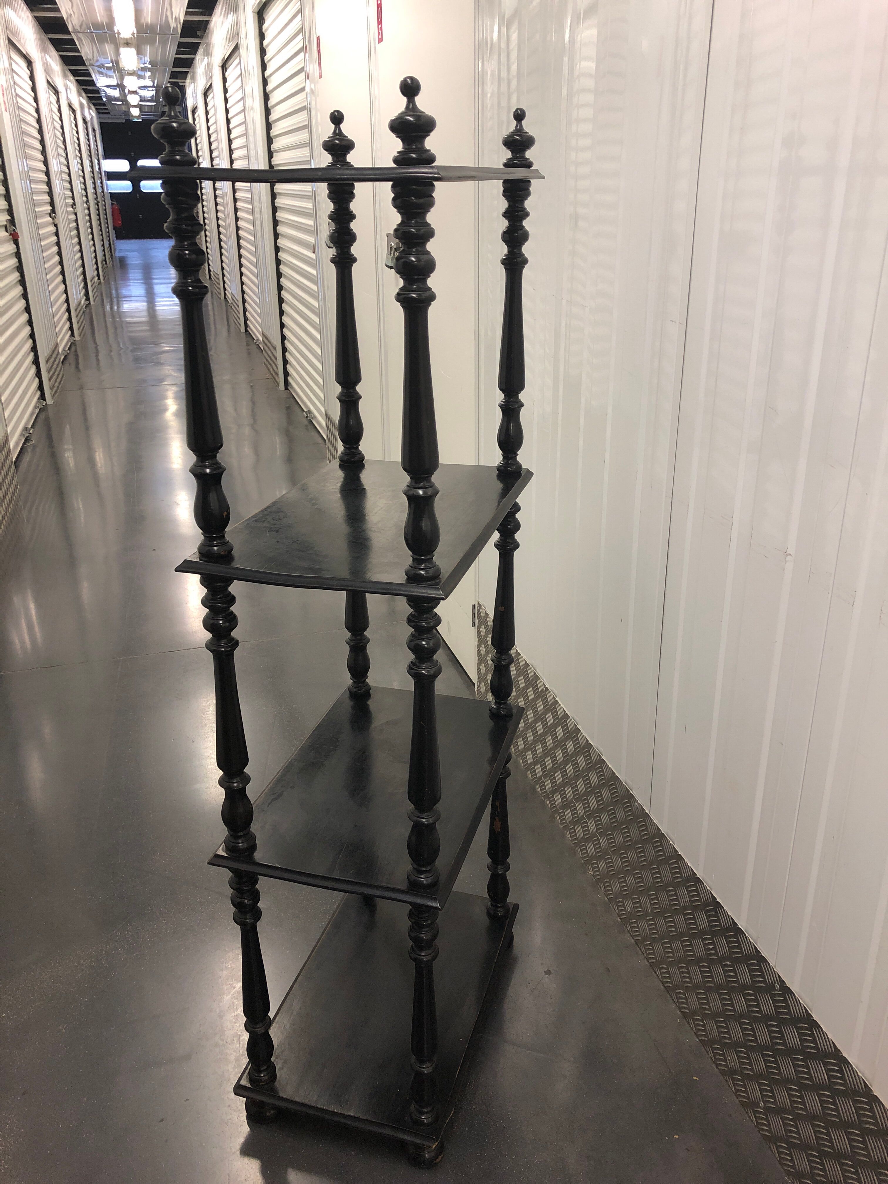 Napoleon III 4-level blackened pear shelf