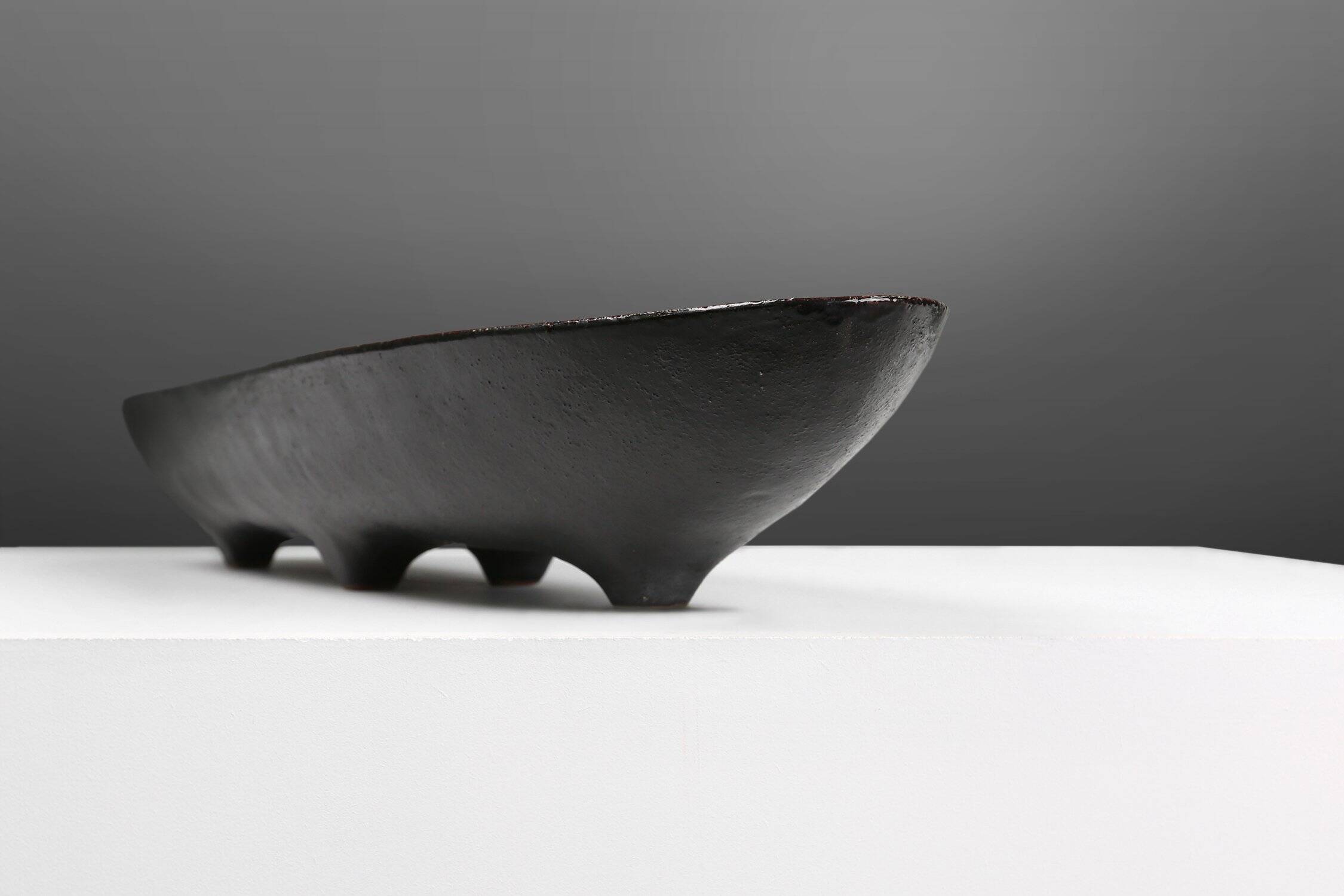 Mid-Century Amphora Bowl by Rogier Vandeweghe, Belgium 1960s