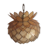 Capiz's mother-of-pearl and brass