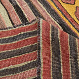 Wool on cotton kilim rug 202x166cm