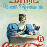 Plaque coca-cola