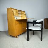 Secretary in blond oak 1960