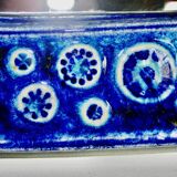 Vintage ceramic mirror from vegvari hungary 1970