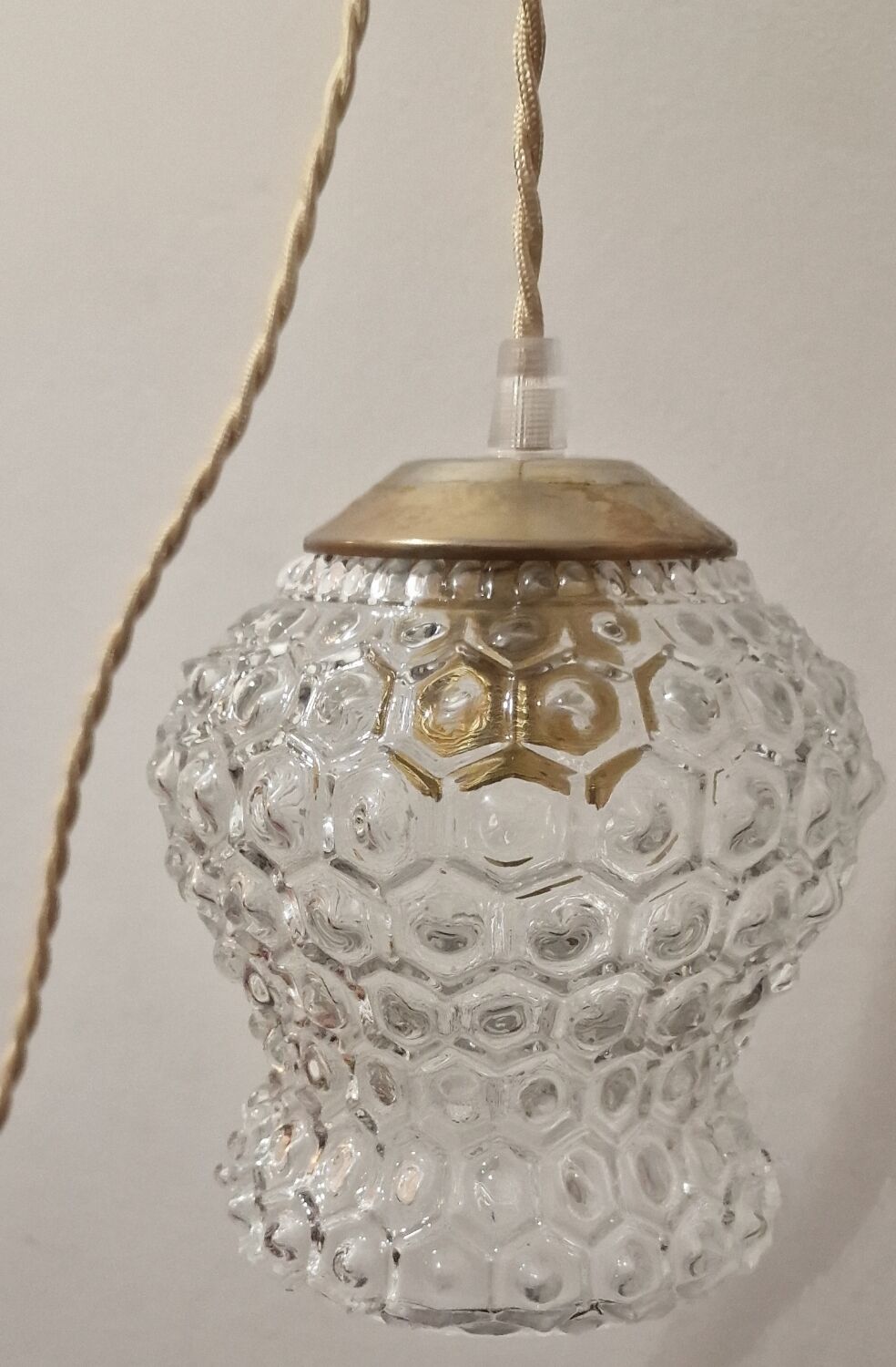 Baladeuse en verre moulé