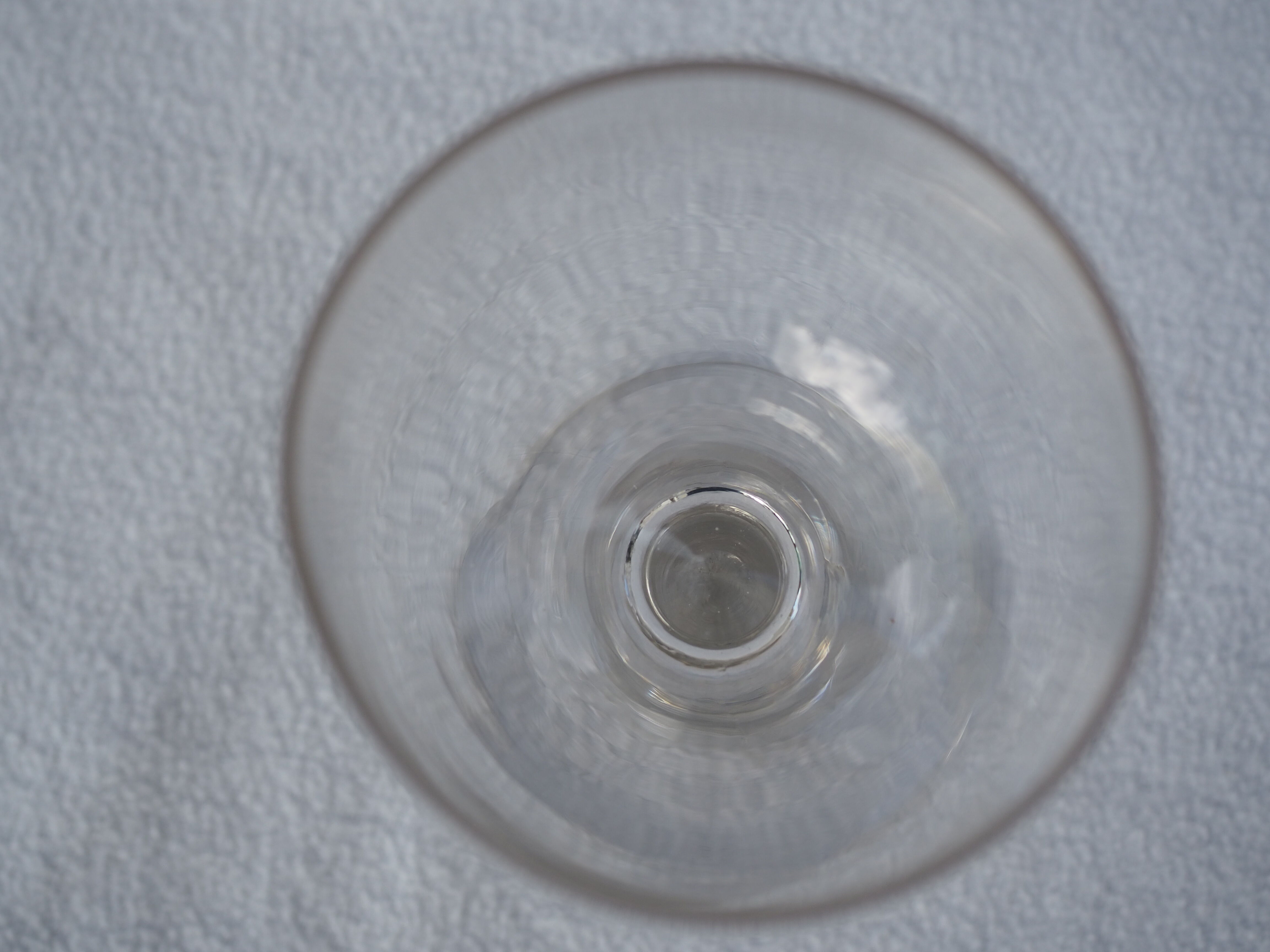 6 verres ballon ancien style bistrot XXème siècle