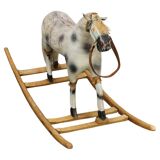 Mid-Century Rocking Horse, 1960s, Czechoslovakia