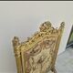 Louis XVI period 18th century fireplace screen in gilded wood