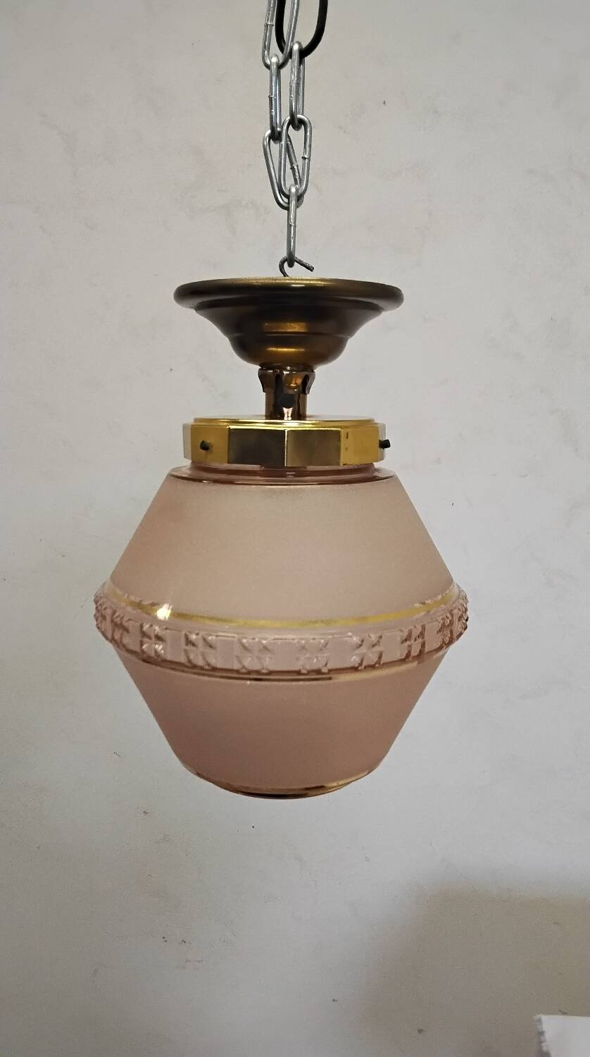 Ceiling light / Art Deco Suspension 1950s/60s