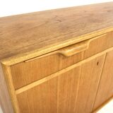 Scandinavian enfilade in teak and oak, Bertil Fridhagen, Bodafors, Sweden, 1960