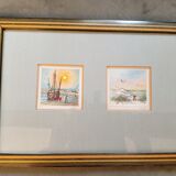 Miniature watercolors