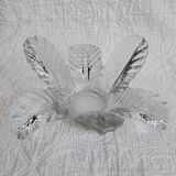 Bougeoir "Fleur" en cristal