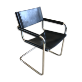 Fauteuil de bureau Cantilever S34 design Mart Stam vintage 80