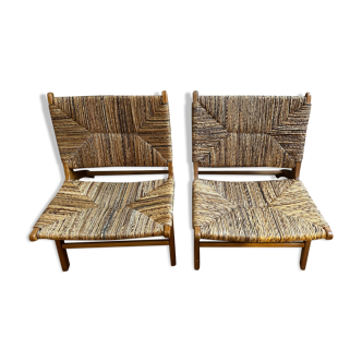Pair of armchairs Los Angeles Olivier de Schrijver