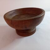 Coupe sur pied en bois d’olivier tunisien