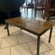 Table basse vintage ceramique circa 1970