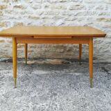 Modular table width and height