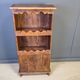 Rustic folk art 'travail populaire' cabinet, France, 19th century