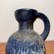 Carafe vase in German pottery WGP Fat Lava mid-century style by Ruscha, 1960s.