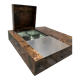 Bar coffee table, 1960 parchment