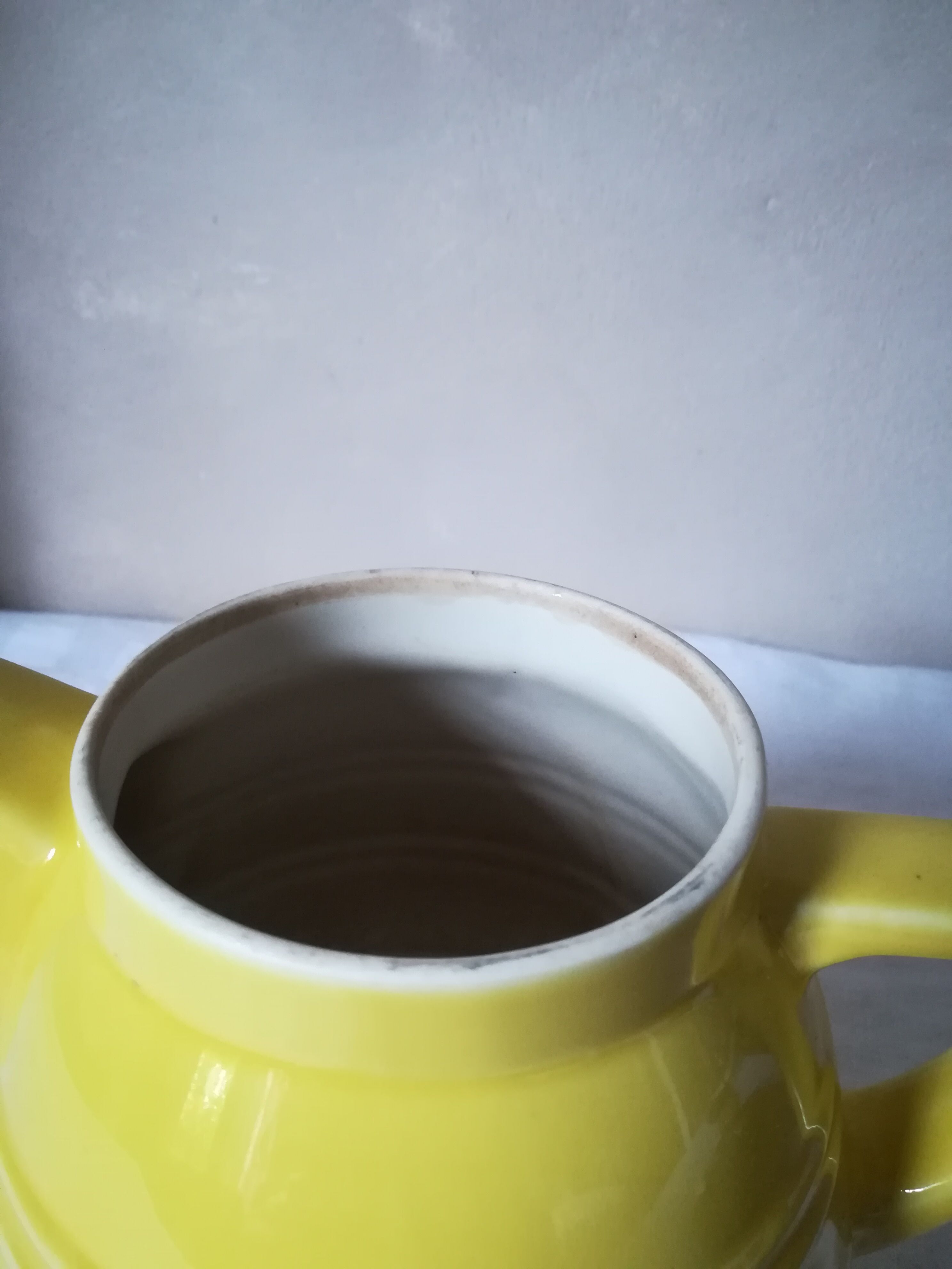 Art deco earthenware teapot/coffee maker