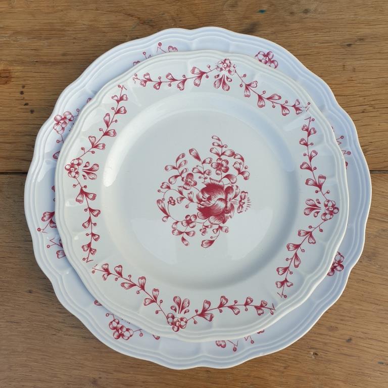 Pair plates Brighton Salins