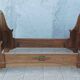 Empire style mahogany bed