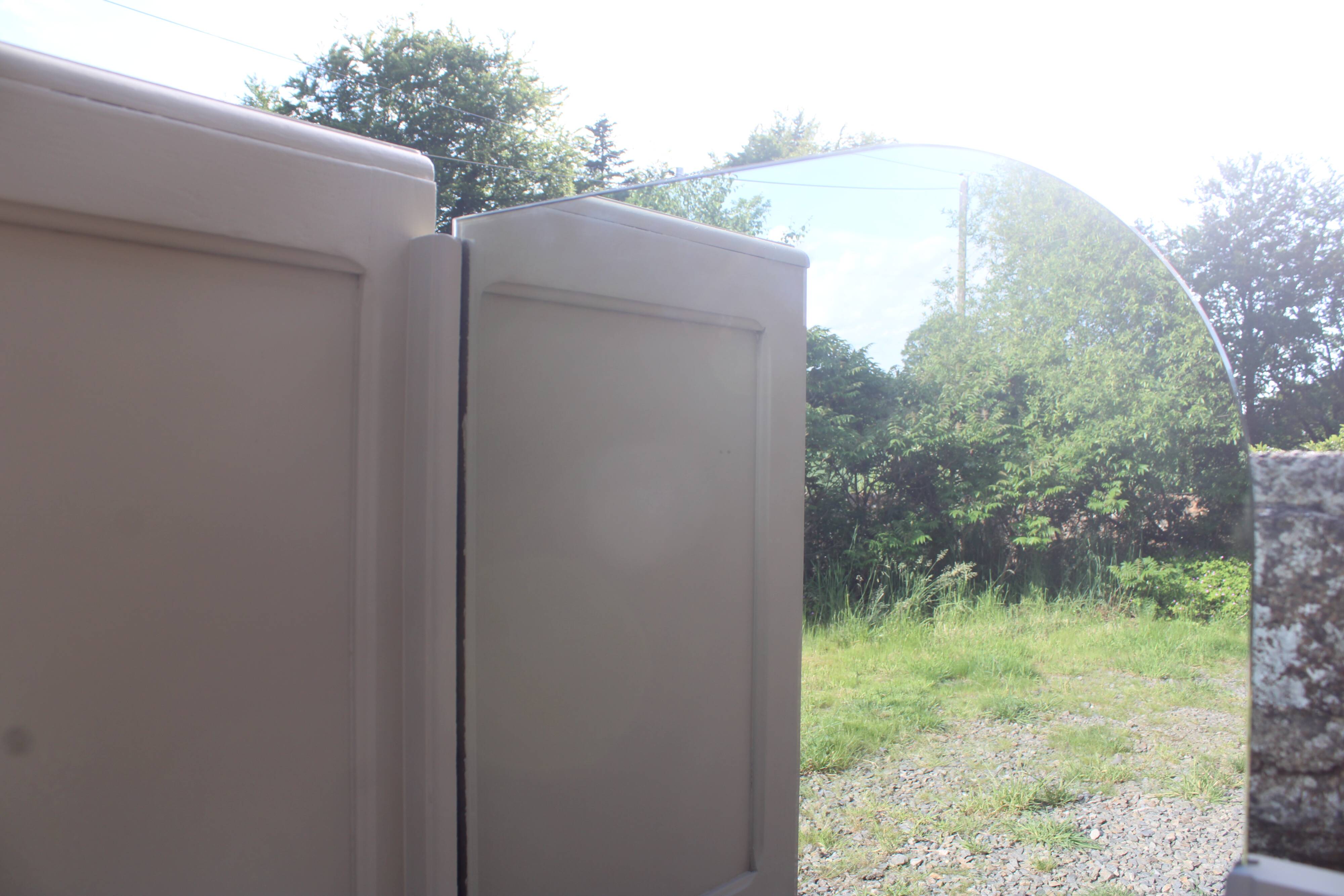 Asymmetrical art deco wardrobe