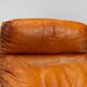 De Sede DS-31 high-back lounge chair in natural leather, Switzerland, 1970