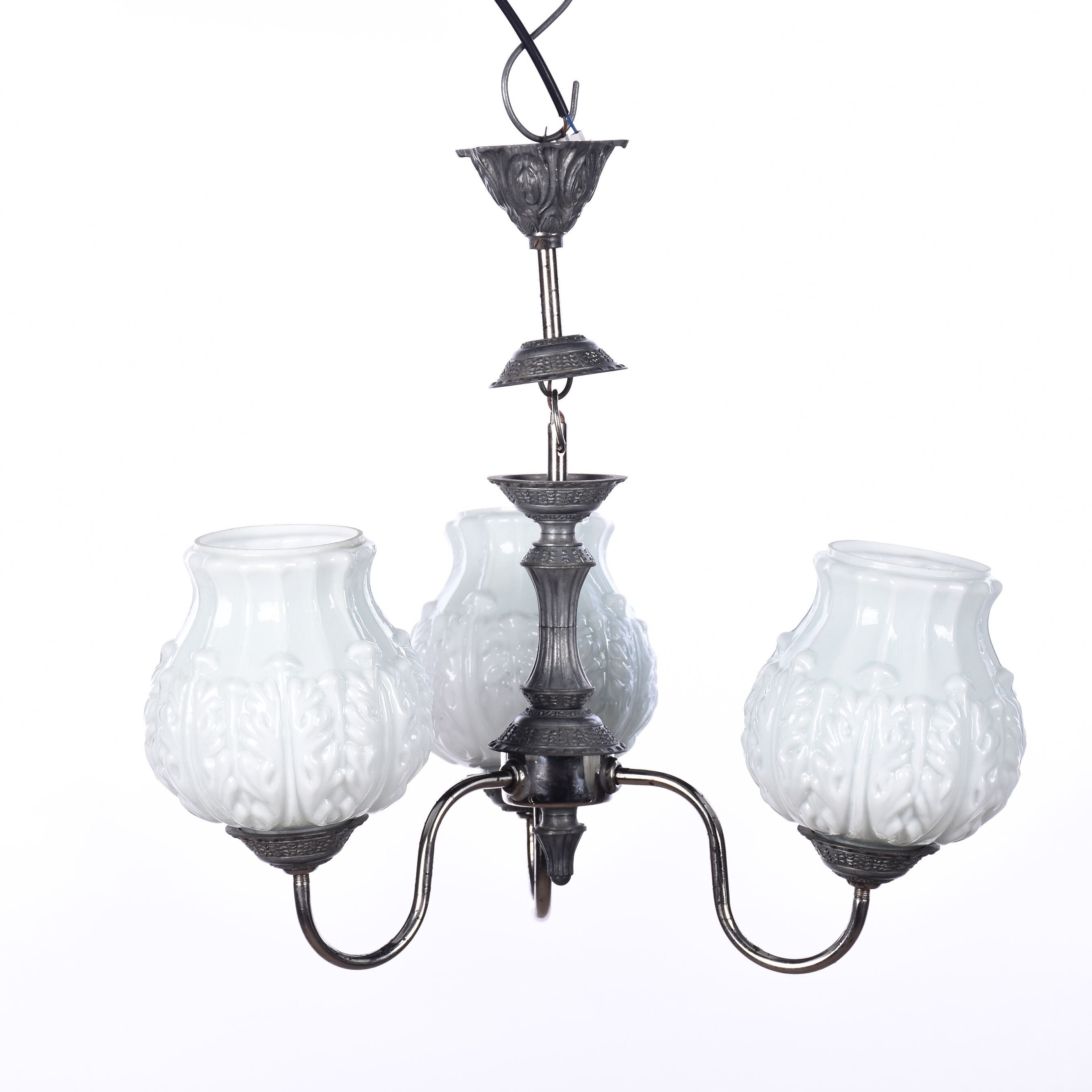 Vintage chandelier 3 lights